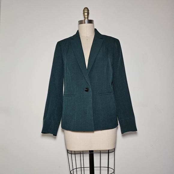 Kasper Dark Green Women's Blazer - Picture 1 of 4